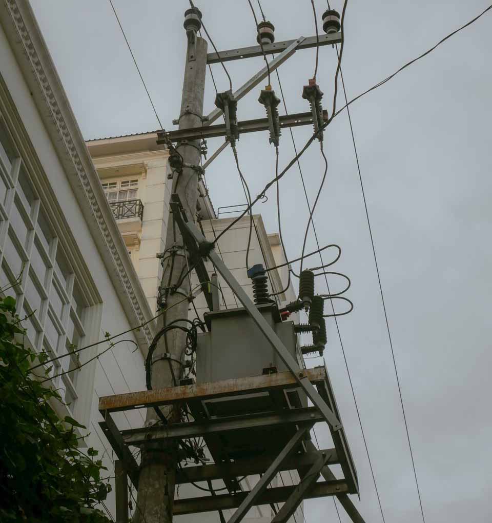 Single Pole Transformer Structure Components